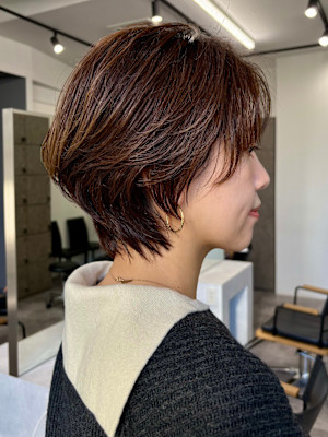 大人丸みショート