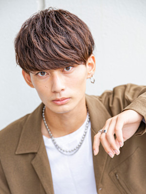 【小久保style】メンズカットツーブロックツイストウルフ