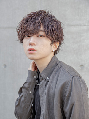 【小久保style】メンズカットツーブロックツイストウルフ