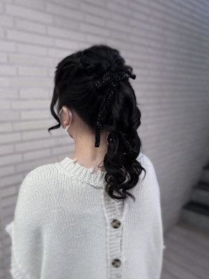 ふわふわポニーテール