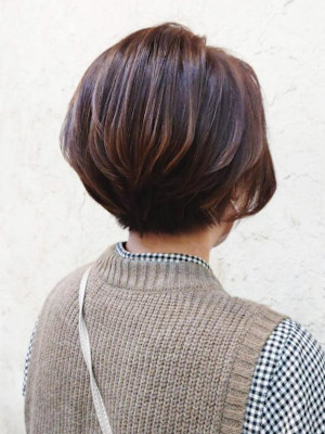 【Flor_戸塚】*大人ショートボブ＋マロンブラン*