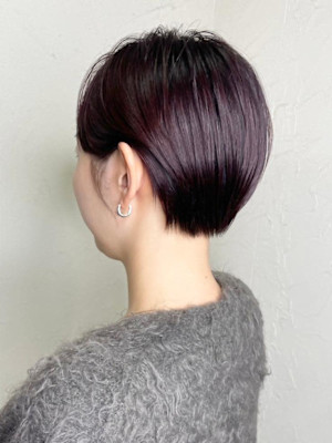 【Reir_下北沢】*小顔ショート＋バイオレッドブラウン＊
