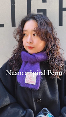 外国人風パーマ/レイヤーパーマ/スパイラルパーマ