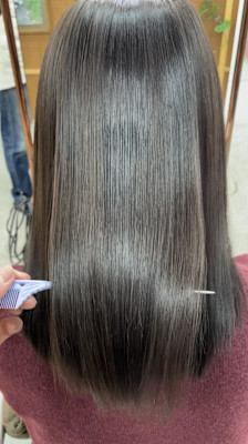 髪質改善カラー/透明感カラー/艶髪