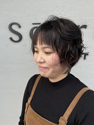 ショートパーマ