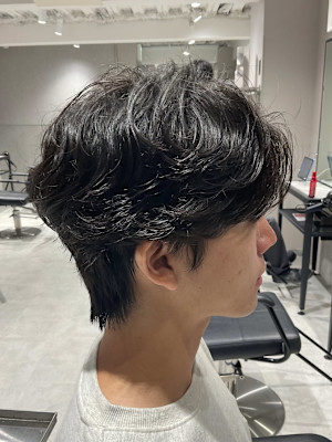 【シャドウパーマ】マッシュ/メンズパーマ/メンズカット/池袋