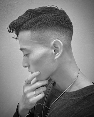 バーバースタイル/美容院/メンズカジュアル/ツーブロック/フ