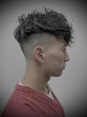 ツイストスパイラル×スキンフェード