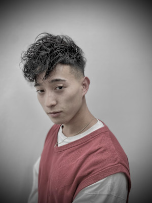 ツイストスパイラル×スキンフェード