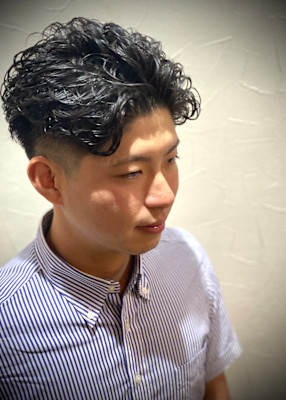 宮城リョータパーマ×ローフェード