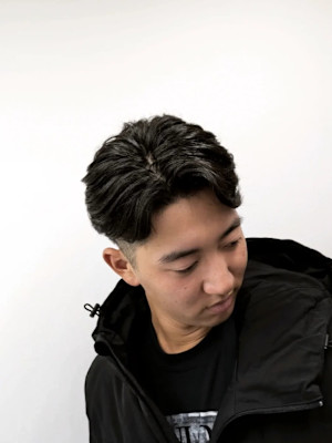 ツーブロックマッシュ