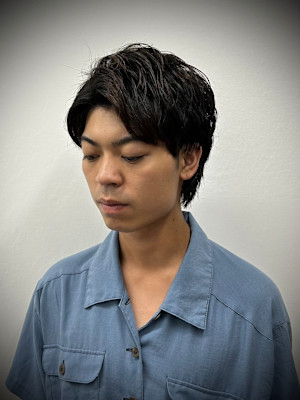 束感ショート/床屋//バーバー/メンズ