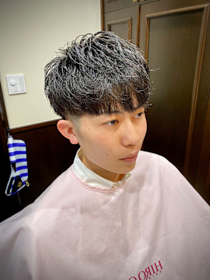 マッシュショート/理容室/メンズ美容院/ビジネスヘア