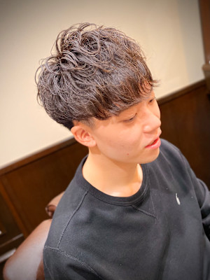 メンズパーマ/理容室/メンズ美容院/メンズカジュアル