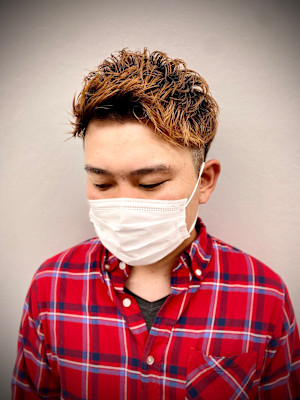 アップバング/理容室/メンズ美容院/メンズカジュアル