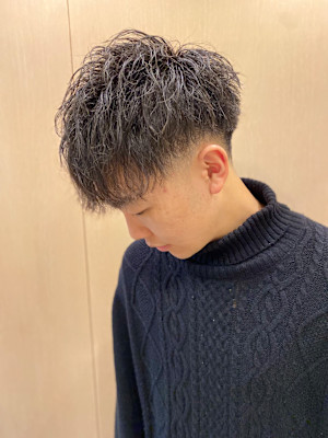 メンズショート/ツーブロック//理容室/フェード