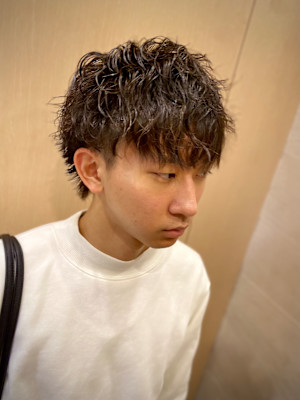 メンズショート/ツーブロック//理容室/フェード