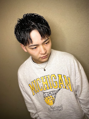 メンズショート/ツーブロック//理容室/フェード