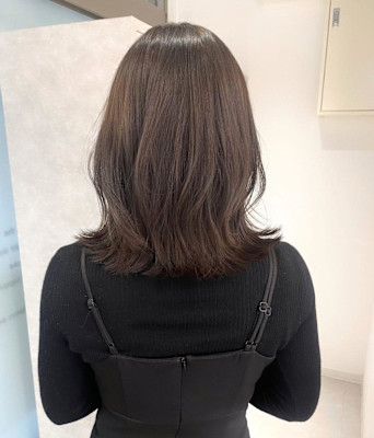 【rizu】ボブ/レイヤーカット/ミディアム/ベージュ