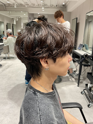 【シャドウパーマ】マッシュ/メンズパーマ/メンズカット/池袋