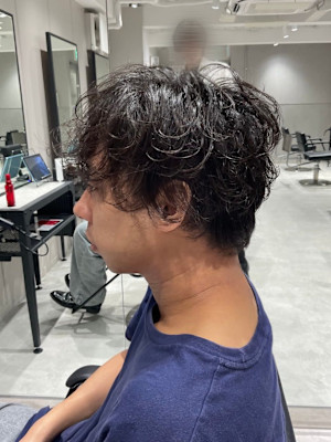 【シャドウパーマ】マッシュ/メンズパーマ/メンズカット/池袋