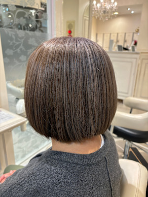 リュクスグレイで白髪染め