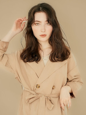 セミロング×レイヤースタイル×enntaku新宿