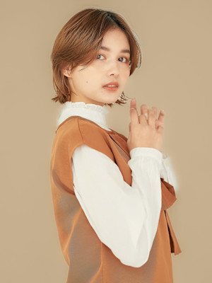 ショート× 顔周り×enntaku新宿