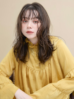 レイヤーカット×セミロング×enntaku新宿