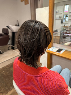 白髪ぼかしハイライト