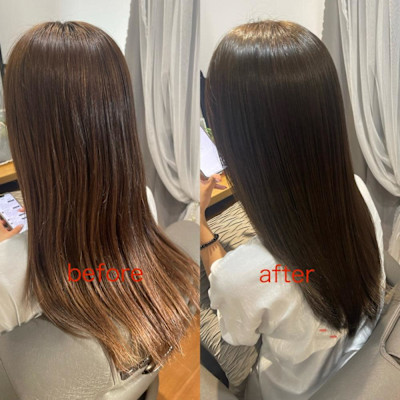 ビフォーアフター(大宮/大宮駅/髪質改善/ヘッドスパ)