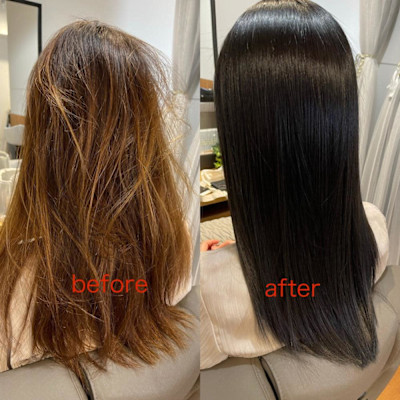 ビフォーアフター(大宮/大宮駅/髪質改善/ヘッドスパ)