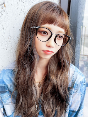 ローライトベージュロング