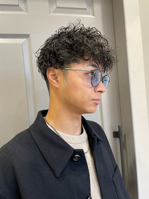 くせ毛×カット