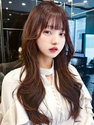 ブラウンレイヤーロング