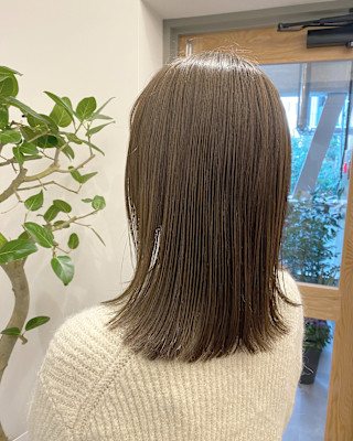 池袋 髪質改善 艶髪 切りっぱなし 似合わせボブ♪