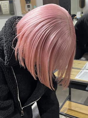 ピンク/ペールピンク/ハイトーン/ブリーチ