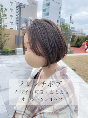 大人可愛い♪フレンチボブ