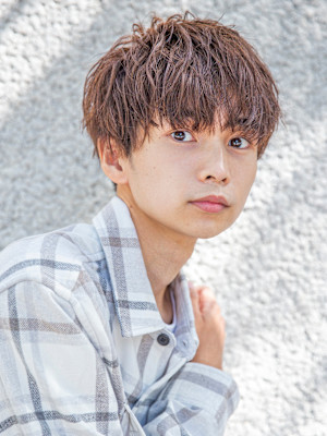 【小久保style】メンズカットツーブロックツイストウルフ