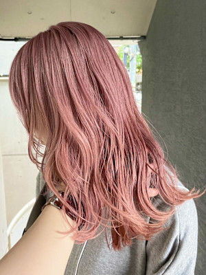 ピンク/ペールピンク/ハイトーン/ブリーチ