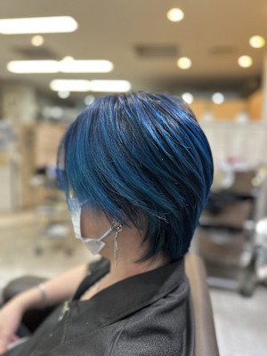 ブルー/グラデーションカラー