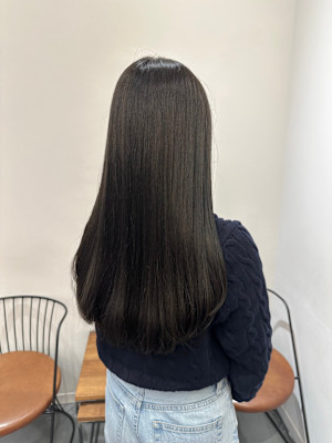 池袋 暗髪 アッシュグレー♪