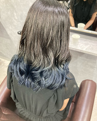 グラデーションカラーブルー