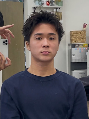 スパイキーショート/ピンパーマ