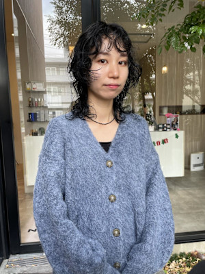 【パーマスタイル/佐藤杏丸】