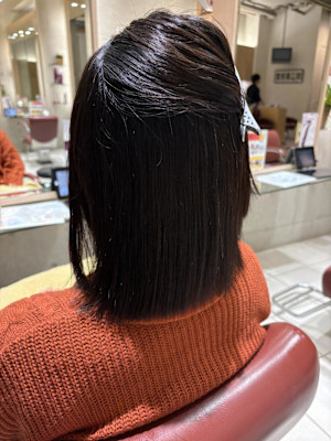 髪質改善ストレート