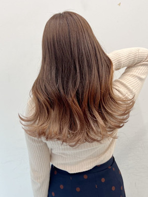 ベージュグラデーション