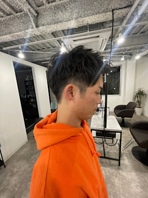 アップバングショート