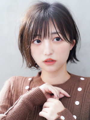 【CIEL STYLE】切りっぱなしボブ
