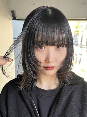 レイヤーカット/顔まわりレイヤー/レイヤー